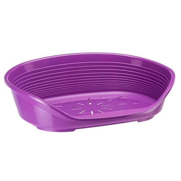 Plastkorg Siesta Deluxe storlek 10 Lila