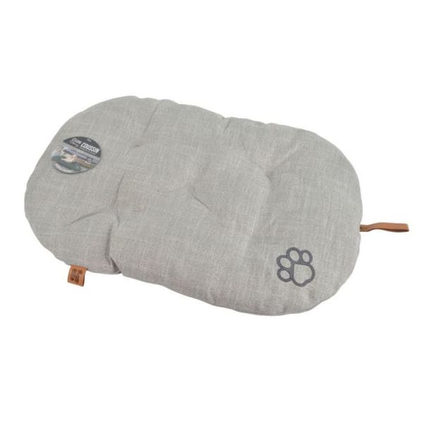 Dyna för hundar och katter - City - 107cm - Ljusgrå - Vadderad - Vändbar design - Bekväm
