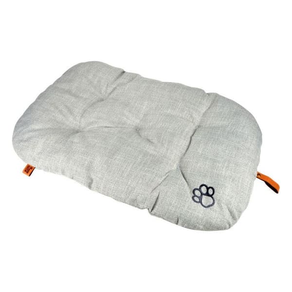 Dyna för hundar och katter - City - 107cm - Ljusgrå - Vadderad - Vändbar design - Bekväm