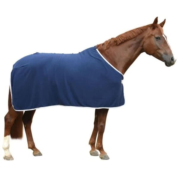 Kerbl Filt RugBe Economic Fleece Marinblå 135/185 cm 328682