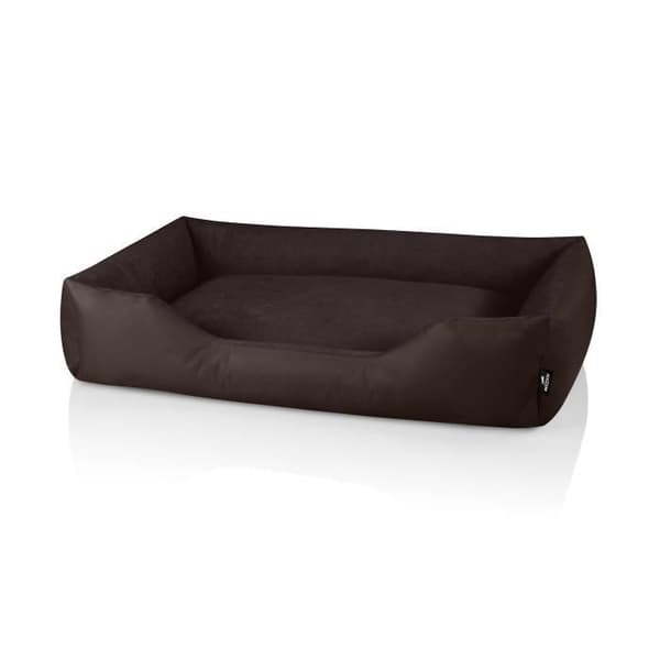 Hundsäng - BedDog® - ZARA - XXL 120x85cm - Färg CHOKLAD - Rektangulär