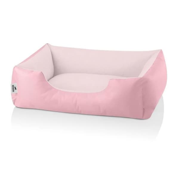 Hundsäng - BedDog® - ZARA - 70x55 cm - PINK-YORK - Rektangulär