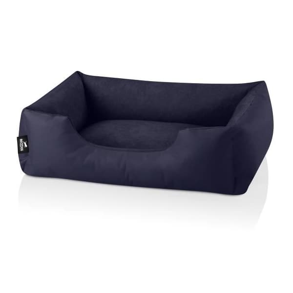 Hundsäng - BedDog® - ZARA - 70x55 cm - MARINBLÅ - Rektangulär