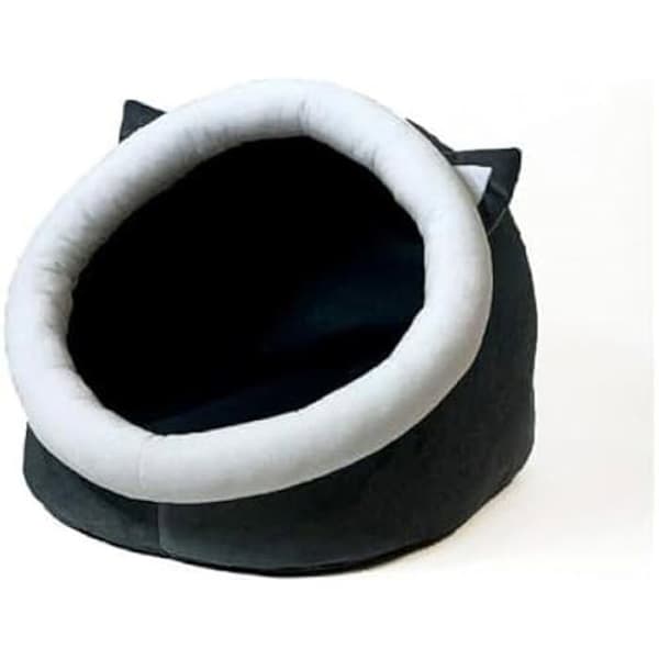 GO GIFT Pet Bed Graphite White 40 x 4 x 45 cm
