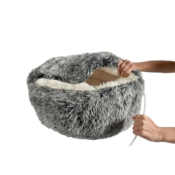 Hairy Nest Bobby kattsäng - grå - S