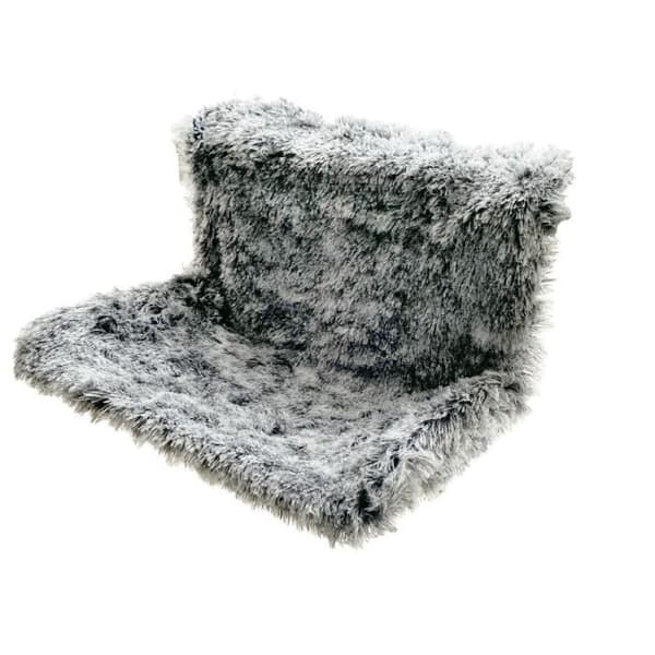 Bobby hårig kylarhängmatta - grå - 47x30x25 cm