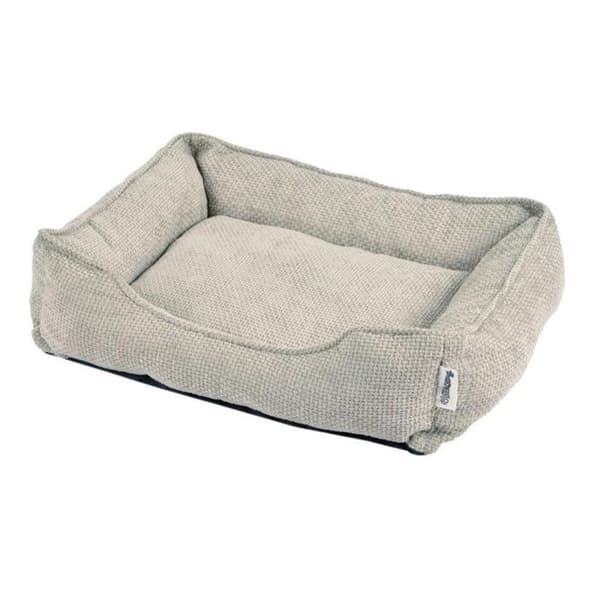 Hund- och kattkorg i sammet "Granit" 65cm Lin