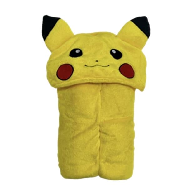 Rutigt barnhoodie Homadict Pokemon Pikachu