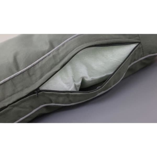 KERBL - Mjuk madrass M - 60 x 40 x 6 cm - Kudde JEROME - Mörkgrön -