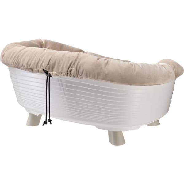 Corbeille - FERPLAST - SOFFA TRON 6 - Med kudde - Vit