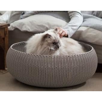 Curver "Cozy" Pet Bed 50 x 22 cm Kräm