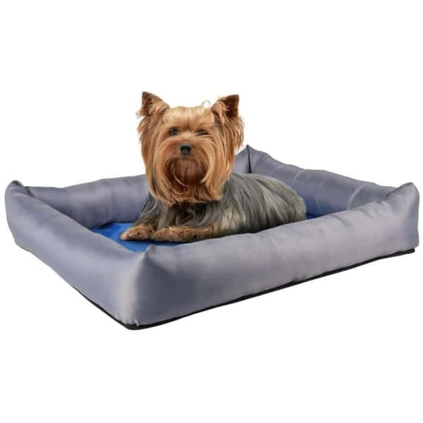 Kylhandduk - FRESK - Storlek S - 50 x 40 x 8.5 cm - Blå/grå - För hund