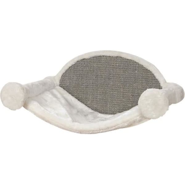 TRIXIE Cat Hammock 54 x 28 x 33 cm Cream and Grey