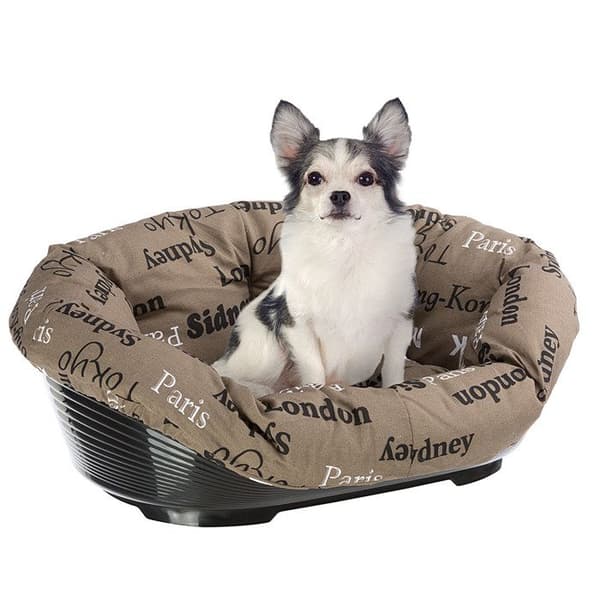 Dyna - Ferplast - Soffa - Beige - Storlek XS - 59 x 46 cm - För hund