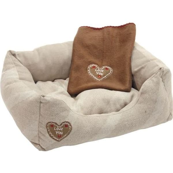 Kerbl Hundsäng Love You 47 x 37 x 11 cm Beige 81231