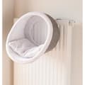 Miniatyrbild 2 av 2: TRIXIE Cozy Radiator Shelter - Ø38x34cm - Vit &amp; Grå - För katter