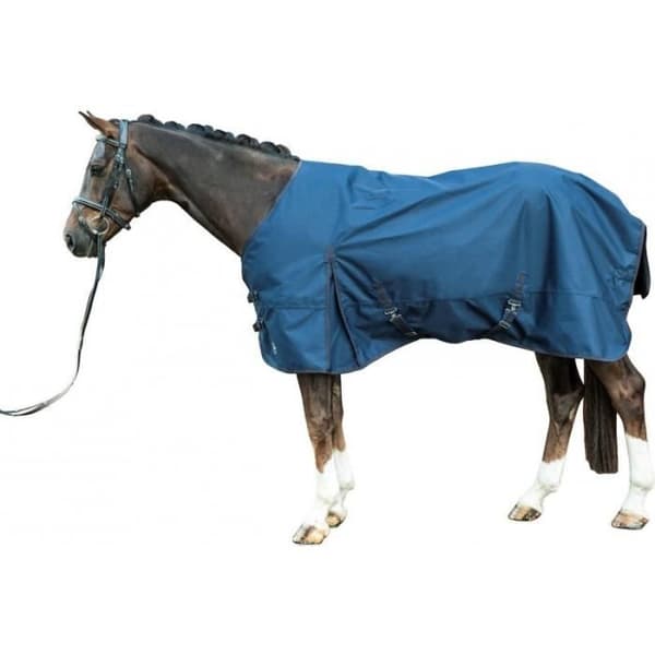 Fodrad fleecepläd - Eco Light - Blå - 145CM - Vattentät - Vindresistent - Lättskött