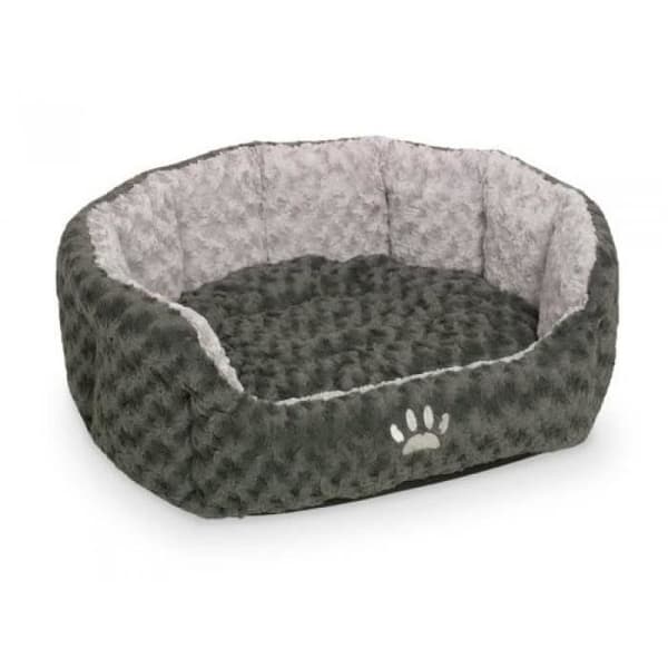 Hundsäng - NOBBY - SEOLI - Oval - Fleece - 86x70x24 cm
