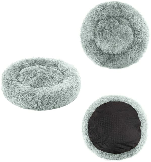 Pehmoinen sänky L 80cm - vaaleanharmaa x 9