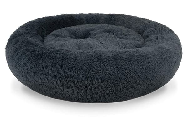 Plyschsäng L 80cm - mörkgrå x 9