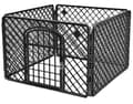 Miniatyrbillede 1 af 4: Hundebur 90x90x60cm Sort