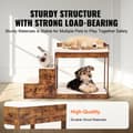 Miniatyrbillede 4 af 4: Pet Bunk Bed, Multi-niveau Design, Behagelig Kanin Pels Overflade, Holdbart Sisal Materiale
