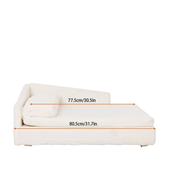 Kæledyrs Sofa, Vandtæt, Plys Betræk, Medium