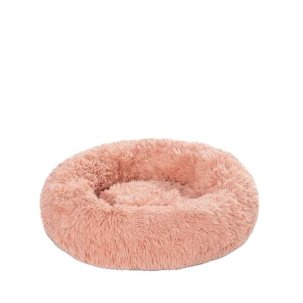 Hundeseng, Blød Plys, Vaskbar,XL-Omkring-80CM, GWLL-Fairy Pink
