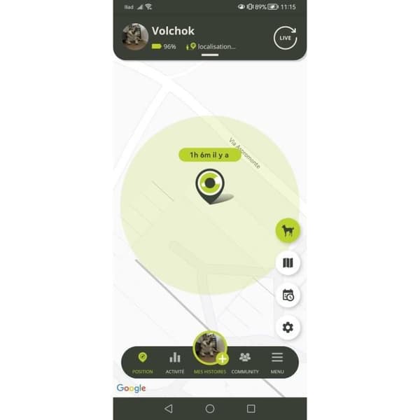 GPS-paikannuslaite - KIPPY - EVO - Keltainen Citroën