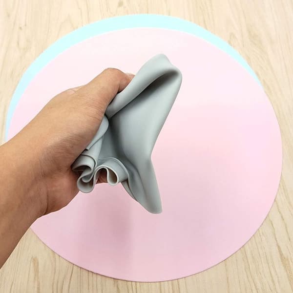 Silikonmatta för husdjursfoder, Pet Water Dispenser Silicone Mat - 30c