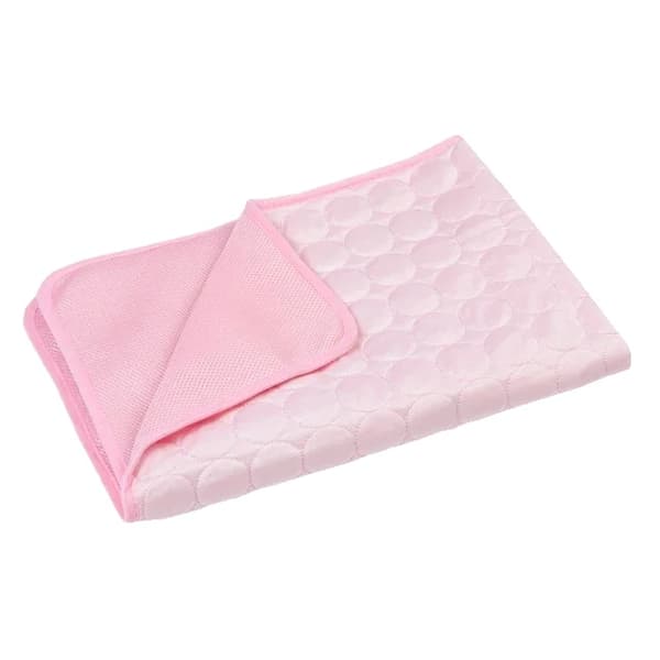 Kylmatta, Andningsbar Is-Silk, Självkylande Design,M 62x50cm, Rosa