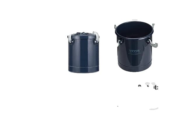 Sprayfärgstryckkärl, 10 liters kapacitet, metallställ 10L 60psi 4.1bar
