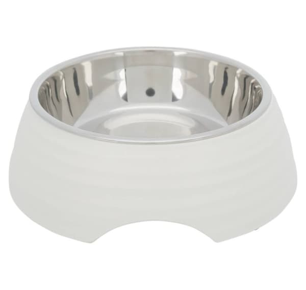 Skål, melamin, 0,8 l/ø 22 cm, vit