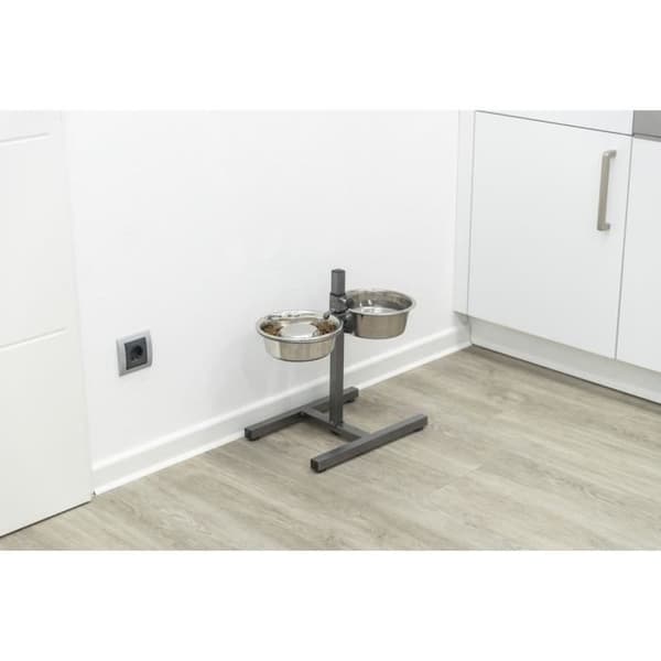 TRIXIE Justerbart hundskålsställ 5,6 L 24 cm
