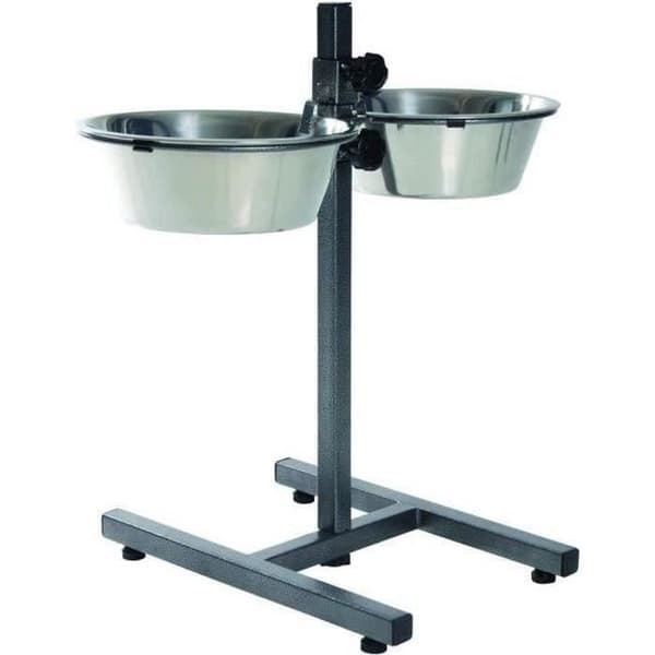 TRIXIE Justerbart hundskålsställ 5,6 L 24 cm