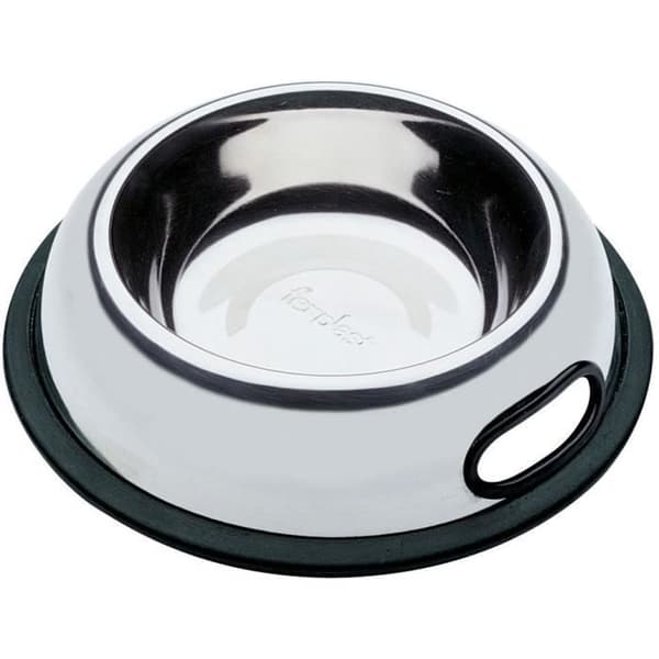 Ruostumattomasta teräksestä valmistettu kulho - Nova - 72 Kc - Liukumaton - Ergonominen kahva - 0,5 L