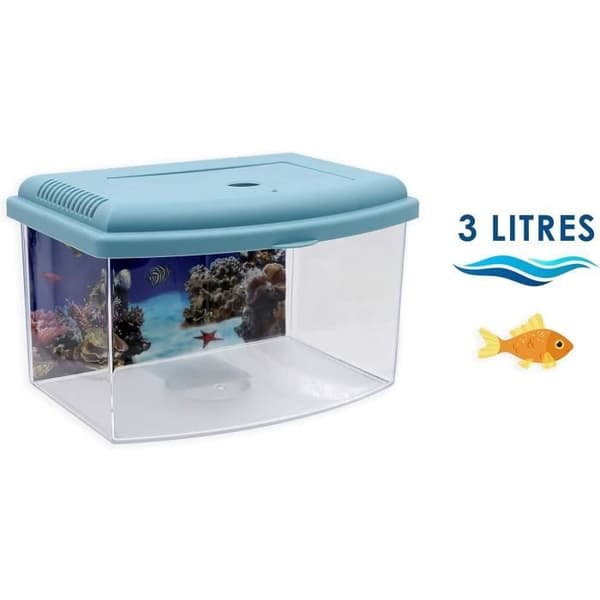 AIME Plastic Aquarium - 3 L - För fisk