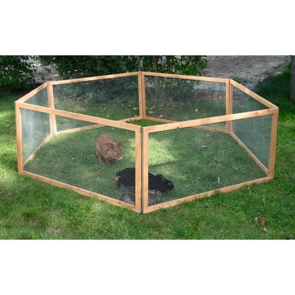KERBL Vario utomhusbur för gnagare - 120x120x59cm