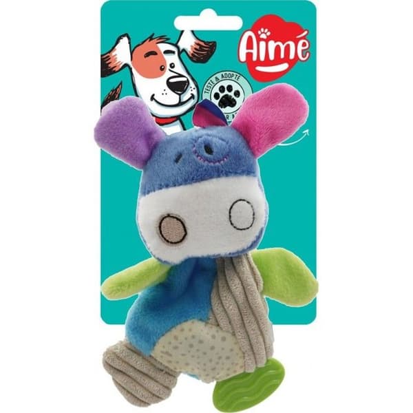 AIME Mini Cow Plush Toy - För hundar