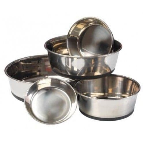 House of Paws Hundeskål i rustfrit stål Silver S