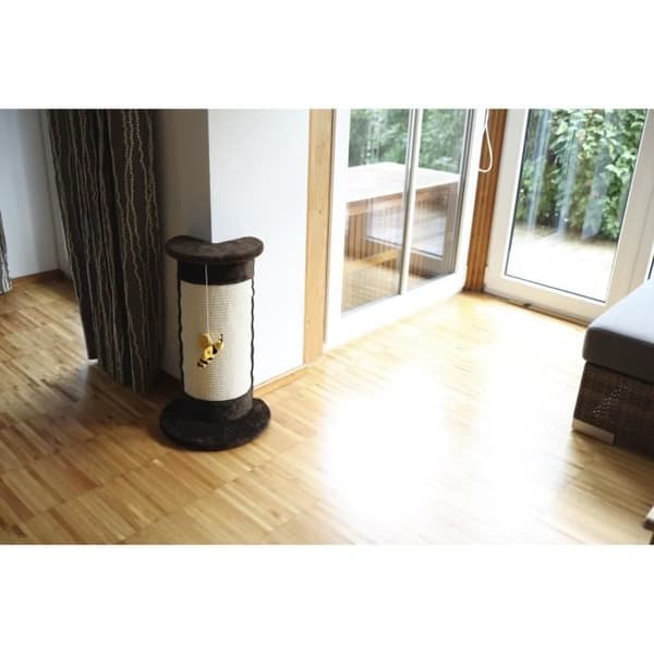 KERBL Vinklat kattträd 58cm - Brun