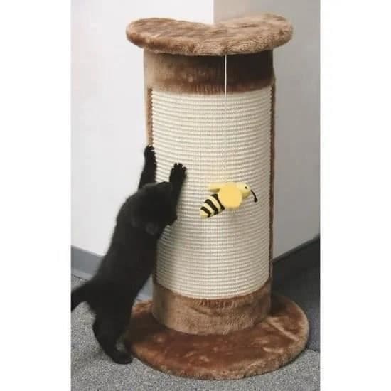 KERBL Vinklat kattträd 58cm - Brun
