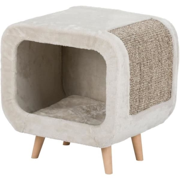 TRIXIE Alicia Cozy Shelter - Grå - För katter
