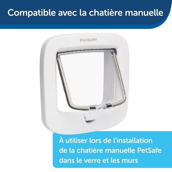 PETSAFE Glasadapter för PPA19-16145 - Vit