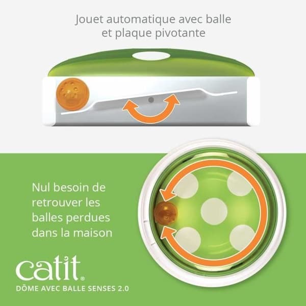 Cat It - Senses 2.0 Ball Dome Cat Toy