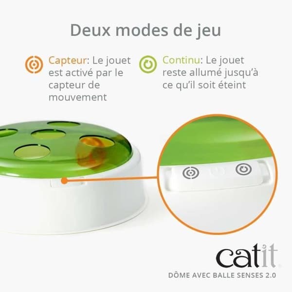 Cat It - Senses 2.0 Ball Dome Cat Toy