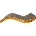 Miniatyrbild 1 av 4: Korrugerad skrapstolpe 53x22x11 cm leopard