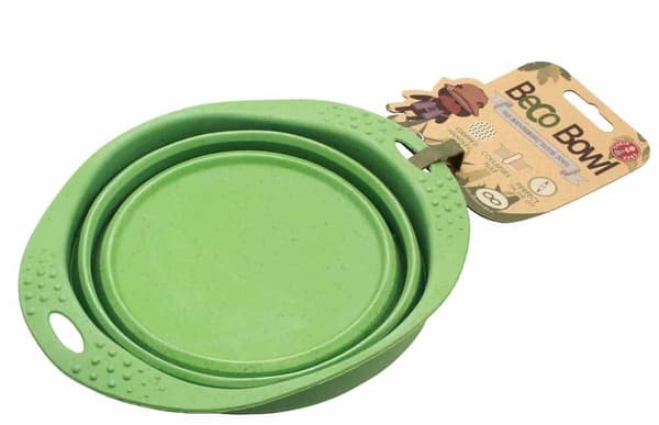 Djurmatskål hopfällbar 14 cm - medium