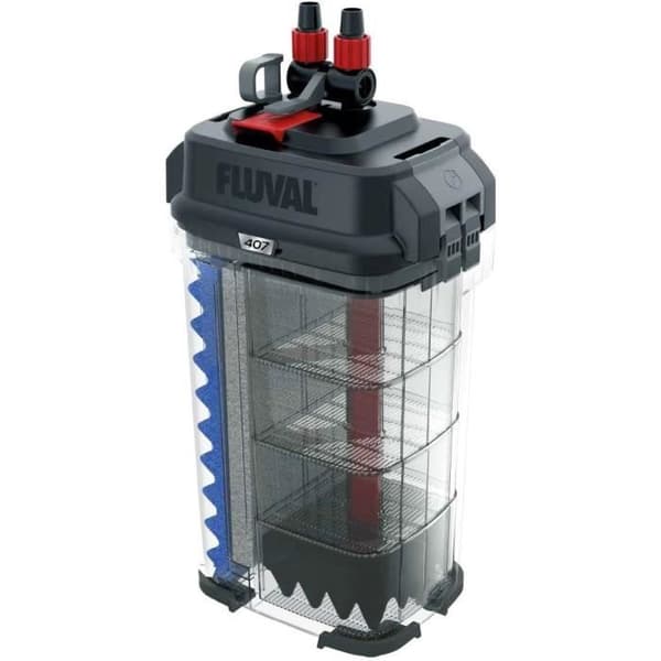 FLUVAL Serie 7 407 Utomhusfilter för akvarium