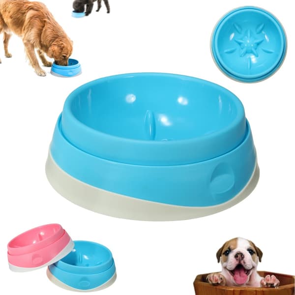 Husdjur Hund Katt Bärbar Gummi Rese Matskål Mat Vatten Skål Djur Matare